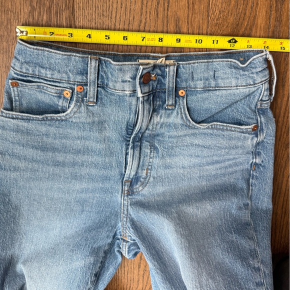 Madewell SIZE 27 The Perfect Vintage Jean In Light Blue Denim - Picture 11 of 14